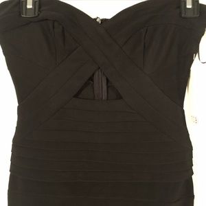 A black Tobi dress